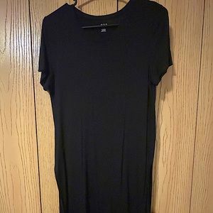 Black tunic top